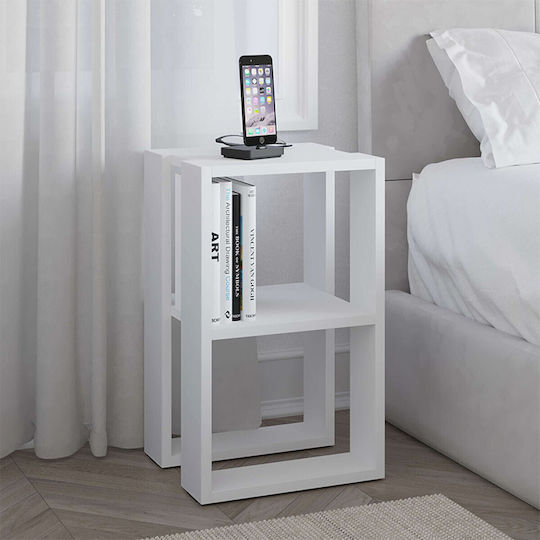 Lonie Weiß 34x30x55cm GP037-0026,1