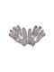 Gloves "Frozen" melange (Melange grey)