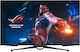 Asus ROG Swift OLED PG48UQ OLED HDR Gaming Monitor 47.5" 4K 3840x2160 με Χρόνο Απόκρισης 0.1ms GTG