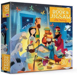 Book and Jigsaw the Nativity