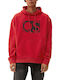 Sweatshirt with Hood Red