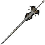 United Cutlery Lord of the Rings: Sword of the Witch King Sword Replica length 139cm in Scale 1:1