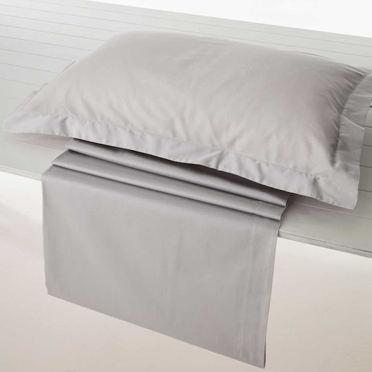 Vesta Home Athena Υπέρδιπλο 160x200+40εκ. με Λάστιχο 304 Light Grey