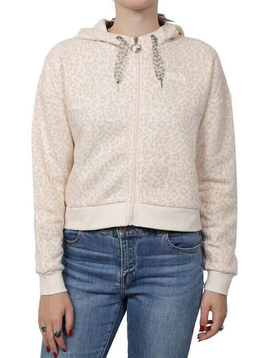FILA Nile Cropped Women's Sweatshirt Jacket Hoo...