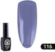 Global Fashion Black Elite Halb-permanenter Nag...