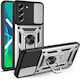 Bodycell Armor Slide Back Cover Plastic Silver ...