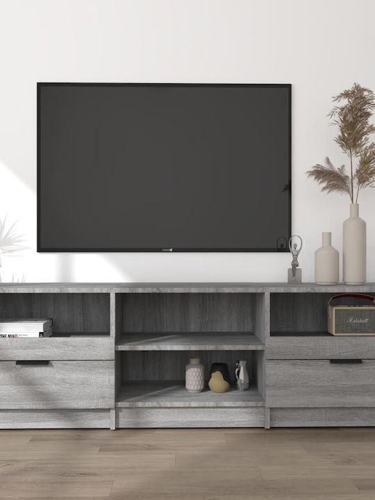 TV-Ständer Grau Sonoma M150xT33,5xH45cm