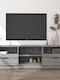 TV-Ständer Grau Sonoma M150xT33,5xH45cm