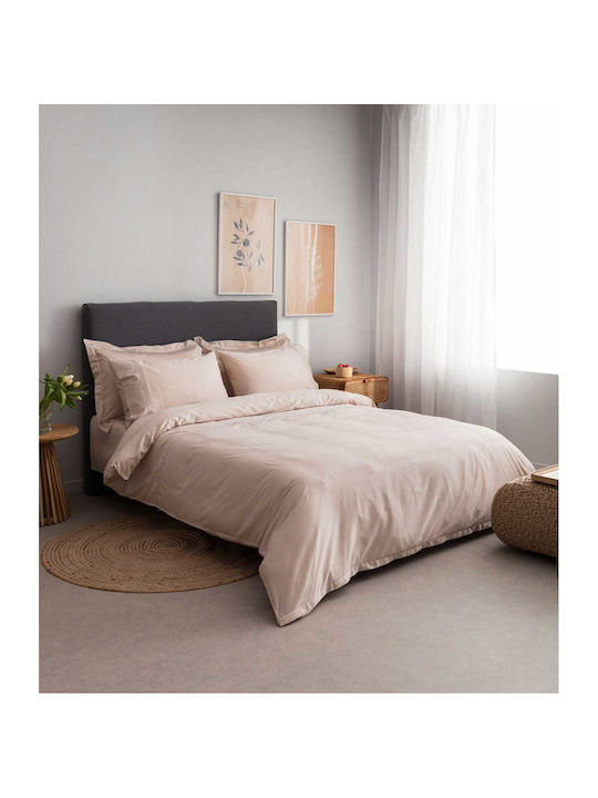 Vesta Home Σετ Παπλωματοθήκη Βαμβακοσατέν Υπέρδ...
