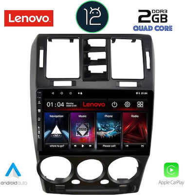 Lenovo Car Audio System for Audi A7 Hyundai Getz 2002-2011 (Bluetooth/USB/AUX/WiFi/GPS/Apple-Carplay/CD) with Touch Screen 9"