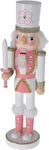 Aria Trade Christmas Nutcracker 36cm Pink