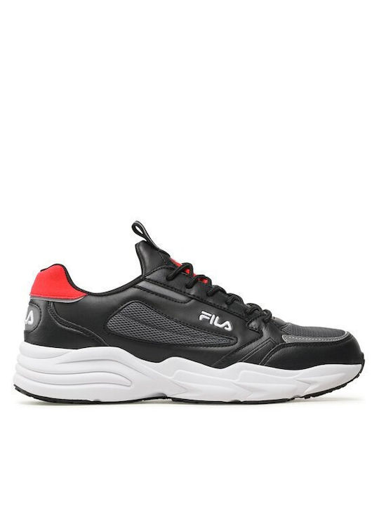 Fila Saluzzo Γυναικεία Chunky Sneakers Μαύρα