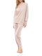 Pink Label Winter Women's Pyjama Set Pink