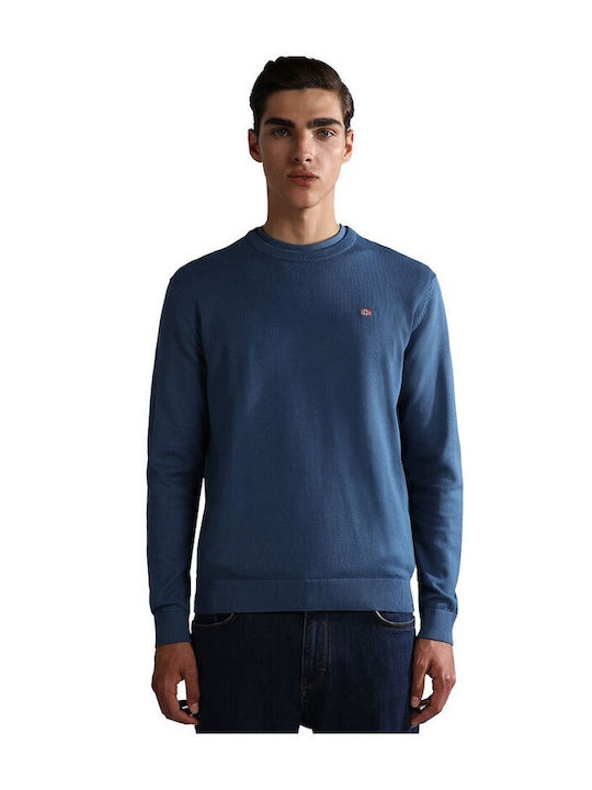 Napapijri Men's Blouse Long Sleeve Blue