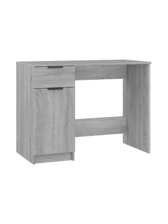 Desk Grey Sonoma 100x50x75cm