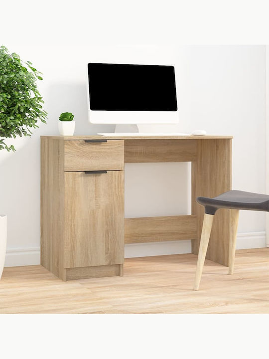 Schreibtisch Holz Sonoma Oak 100x50x75cm