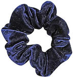 Velvet Scrunchy Hair Blue 1pcs