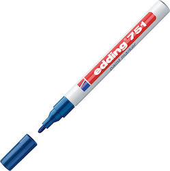 Edding 751 Ανεξίτηλος Μαρκαδόρος Blue 2mm