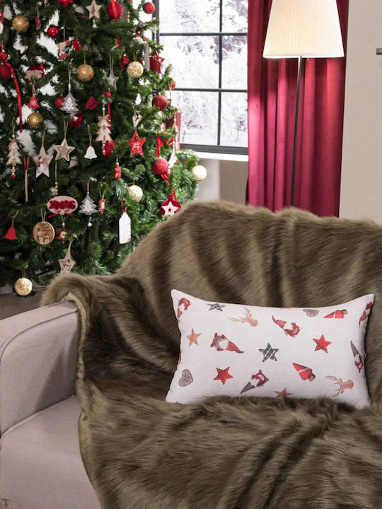 Teoran Christmas Decorative Rectangular Pillowc...