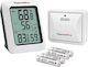 Thermo Pro Θερμόμετρo & Υγρασιόμετρo Επιτοίχιο / Επιτραπέζιο για Χρήση σε Εσωτερικό & Εξωτερικό Χώρο