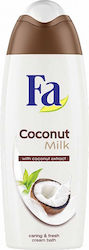 Fa Coconut Milk Creamy Bubble Bath with AHA & Coconut Scent 250ml