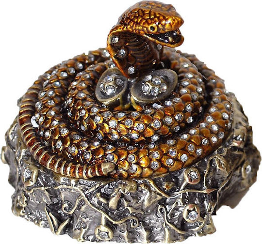 Royal Art Collection Διακοσμητικό Κουτί Μεταλλικό 7.5x7.5x6cm