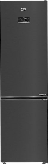 Beko Ψυγειοκαταψύκτης 355lt NoFrost Υ203xΠ59.5xΒ66.3εκ. Γκρι B5RCNE405LXBR