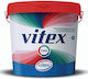 Vitex Care Πλαστικό Χρώμα για Εσωτερική Χρήση Λευκό 10lt