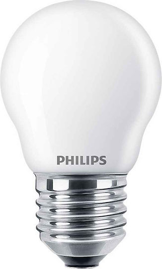 Philips LED Bulb 6.5W for Socket E27 and Shape A60 Natural White 806lm