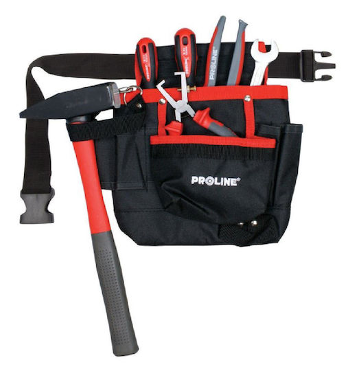 Proline Fabric Tool Belt with 7 Compartments
