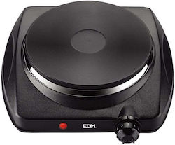 EDM Grupo Countertop Burner Emaille Single Schwarz