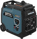 Bormann Pro BGB2035 Generatoare silențioase Generator Inversor Benzină (în patru timpi) Patru timpi cu Autostart, Roți și Putere Maximă 3.5kVA