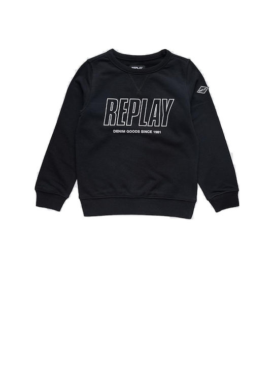 Replay Kids Sweatshirt Black