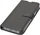SBS Wallet Piele artificială Negru (iPhone 14)