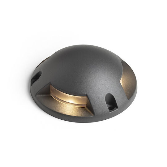 Rendl Light Studio Toptop S III Wandmontierte Außen-Laterne LED IP67 mit Warmweiß Licht