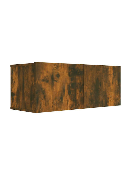 Cabinet Wall Smoky Oak 80x30x30cm