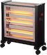 Happy House 99.1017817 Quartz Heater with Thermostat 2400W