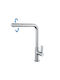 Kls Una Kitchen Faucet Counter Silver