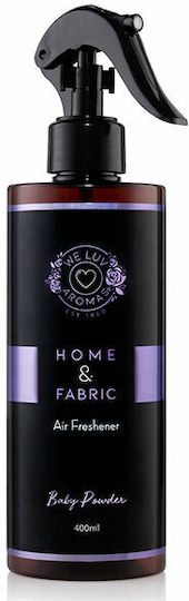 We Luv Aromas Αρωματικό Spray Υφασμάτων με Άρωμα Baby Powder 805-0004 400ml