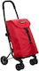 GO4 24917 277 Fabric Shopping Trolley Red