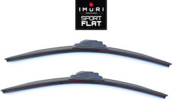 Imuri Front Car Wiper Blades Set 600mm for Ssangyong XLV / Tivoli