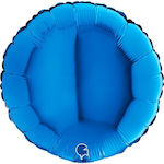 Ballon Folie Rund Blau 46cm