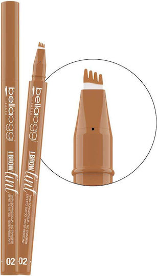 Bellaoggi I Brow Tint Στυλό για Φρύδια 02 Light Brown
