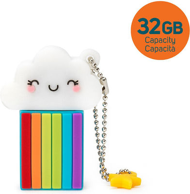 Legami Milano Rainbow 32GB USB 3.0 Stick Multicolour