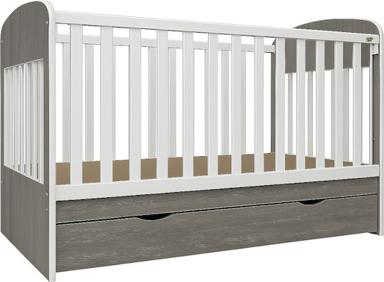 Beboulino Baby Crib Perseus White - Cedar