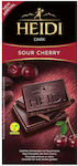 Heidi Chocolate Dark Sour Cherry 80gr