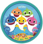 Baby Shark Plate for Party 8pcs