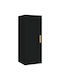 Cabinet Wall Black 35x34x90cm