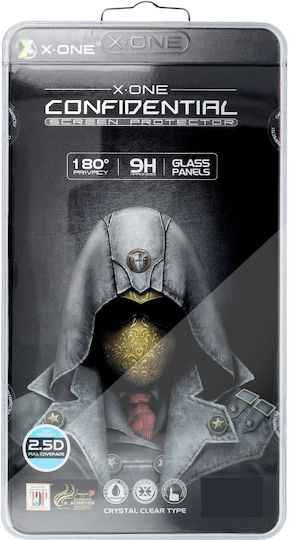 X-One Extra Strong 9H Privacy Full Face Tempered Glass (iPhone 14 Pro)