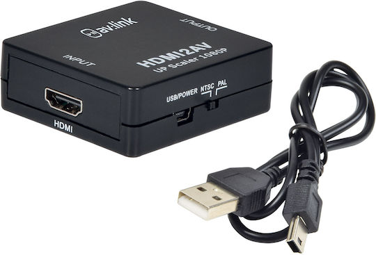 AvLink RCA Weiblich Zu HDMI Weiblich Konverter 1 Stück 128.512UK
